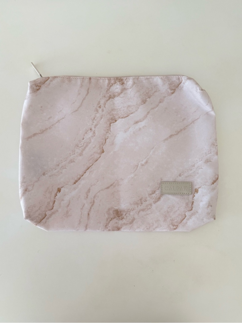 CALPAK Marbled Print Travel Organizer Toiletry Bag